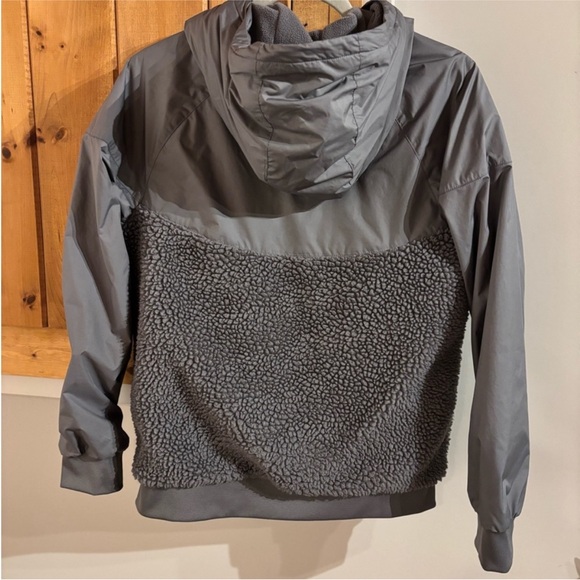 Nike Gray Zip-Up Jacket - Picture 6 of 6